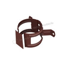 Держатель трубы (на дерево) МЕТАЛЛ ПРОФИЛЬ Foramina PUR 125/100 RR 32, коричневый