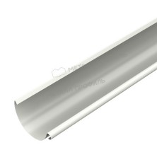 Желоб водосточный МЕТАЛЛ ПРОФИЛЬ Foramina PUR 125/100 3м RAL 9010, белый
