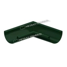 МП 125/100 Foramina PUR Угол желоба внутренний RAL 6005, зеленый 8шт/упак