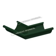 МП 125/100 Foramina PUR Угол желоба наружный RAL 6005, зеленый 8шт/упак