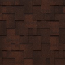 Гибкая черепица Tegola Lazio UNICA Marrone 230 2.86м2