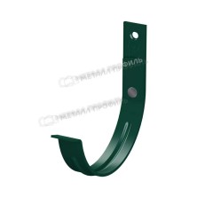 МП 125/100 Foramina PUR Держатель желоба карнизный RAL 6005, зеленый 70шт/упак