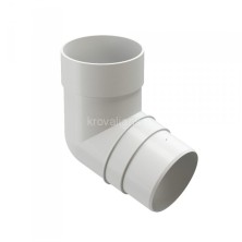 Docke PREMIUM 120/85 мм Колено 72 гр Пломбир