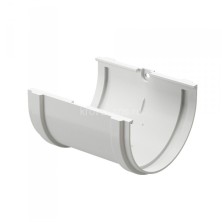 Docke PREMIUM 120/85 мм Соединитель желобов Пломбир