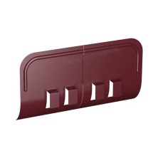 МП 125/100 Foramina PUR Ограничитель перелива RAL 3005, красное вино 10шт/упак